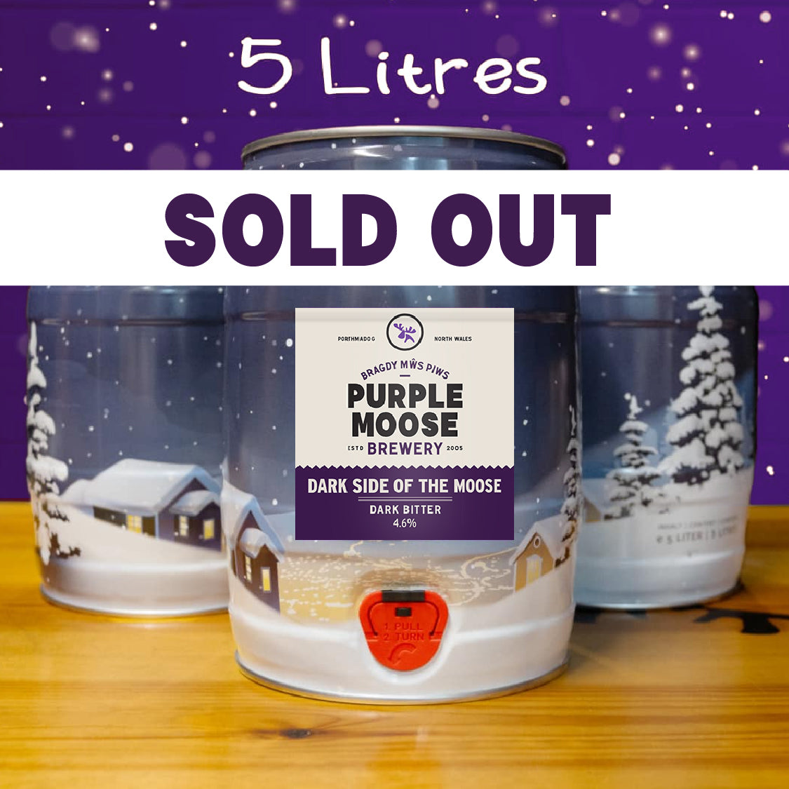 Dark Side of the Moose (5L mini keg) PRE-ORDER