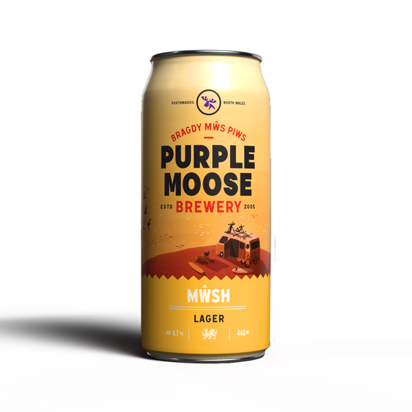 Mŵsh Lager (440ml)