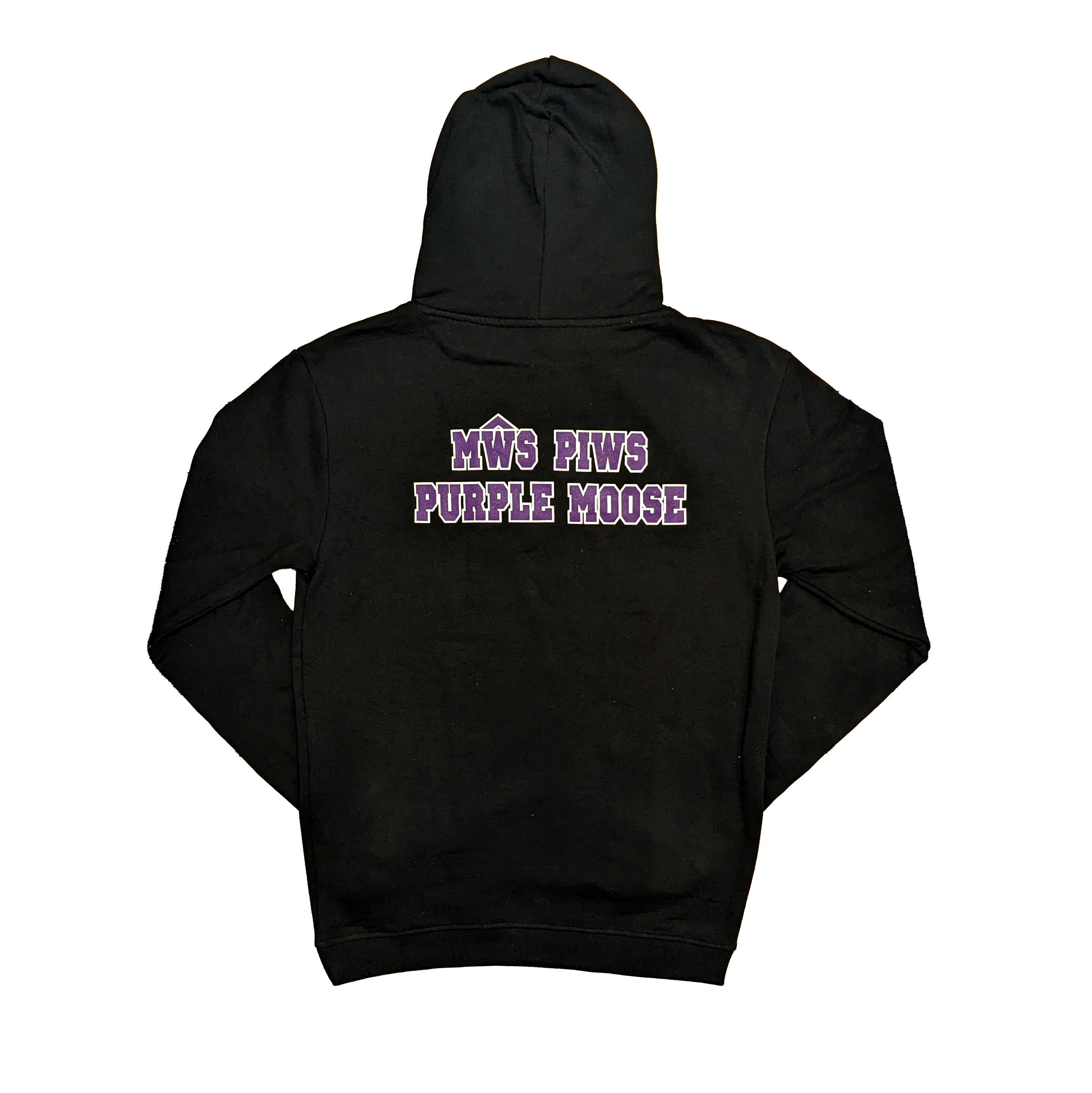 Hoodie Black Moose Logo